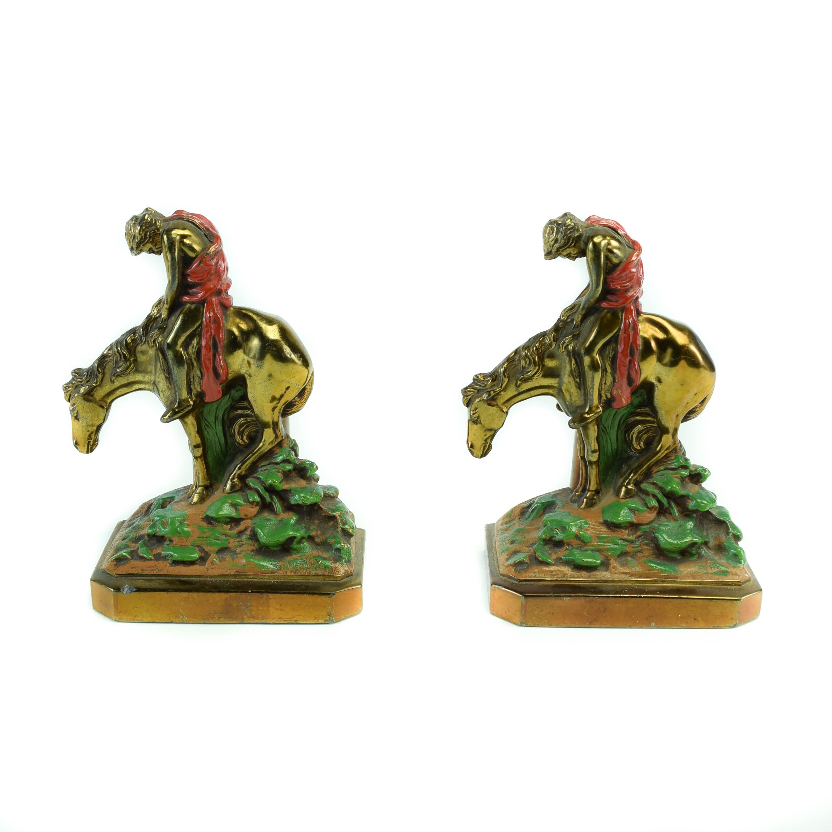 End of Trail Bookends, Furnishings, Decor, Bookend