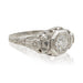 Platinum Diamond Ring, Jewelry, Ring, Estate