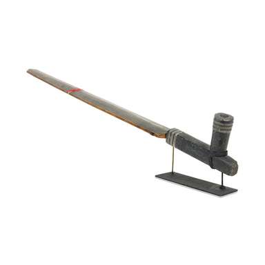 Santee Sioux T Pipe, Native, Pipe, Steatite