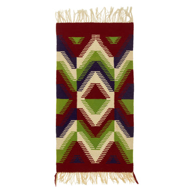 Navajo Germantown Throw, Native, Weaving, Blanket