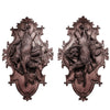 Black Forest Carved Hanging Game Plaques, Furnishings, Black Forest, Plaque