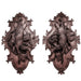 Black Forest Carved Hanging Game Plaques, Furnishings, Black Forest, Plaque