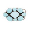 Nine Stone Whitehorse Mine Buckle, Jewelry, Buckle, Native