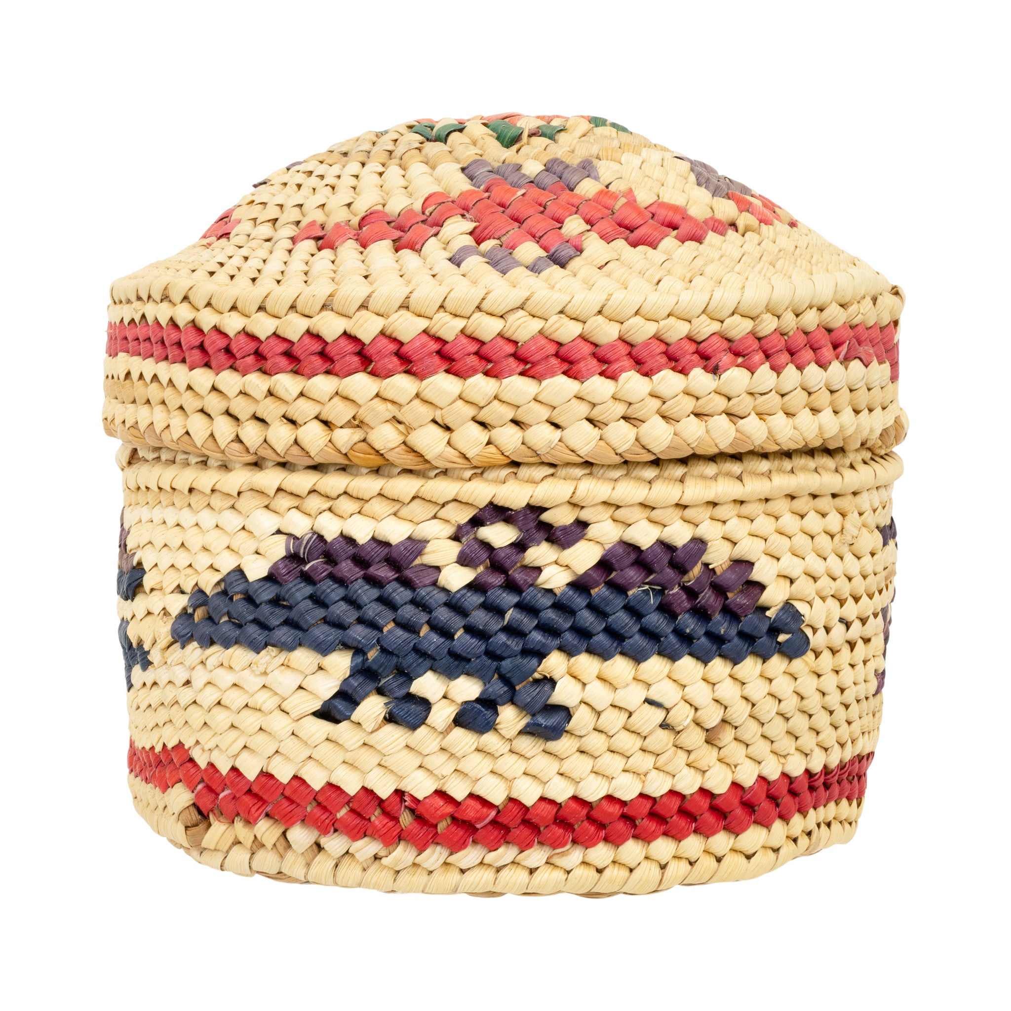 Nootka Lidded Basket