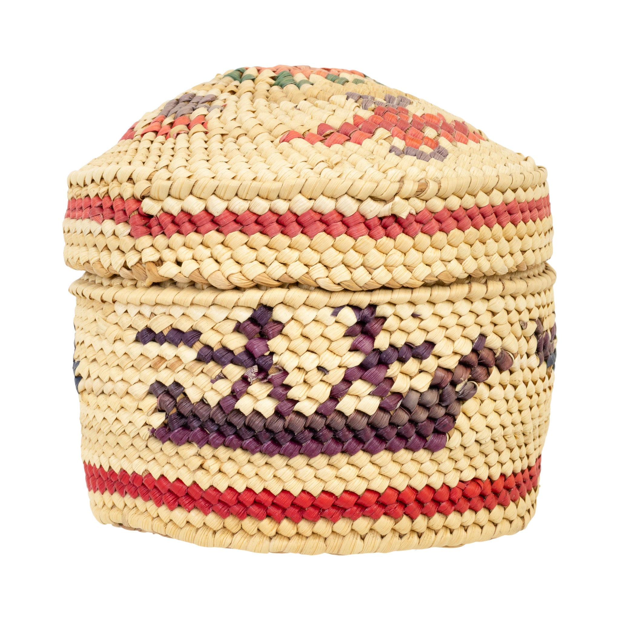 Nootka Lidded Basket