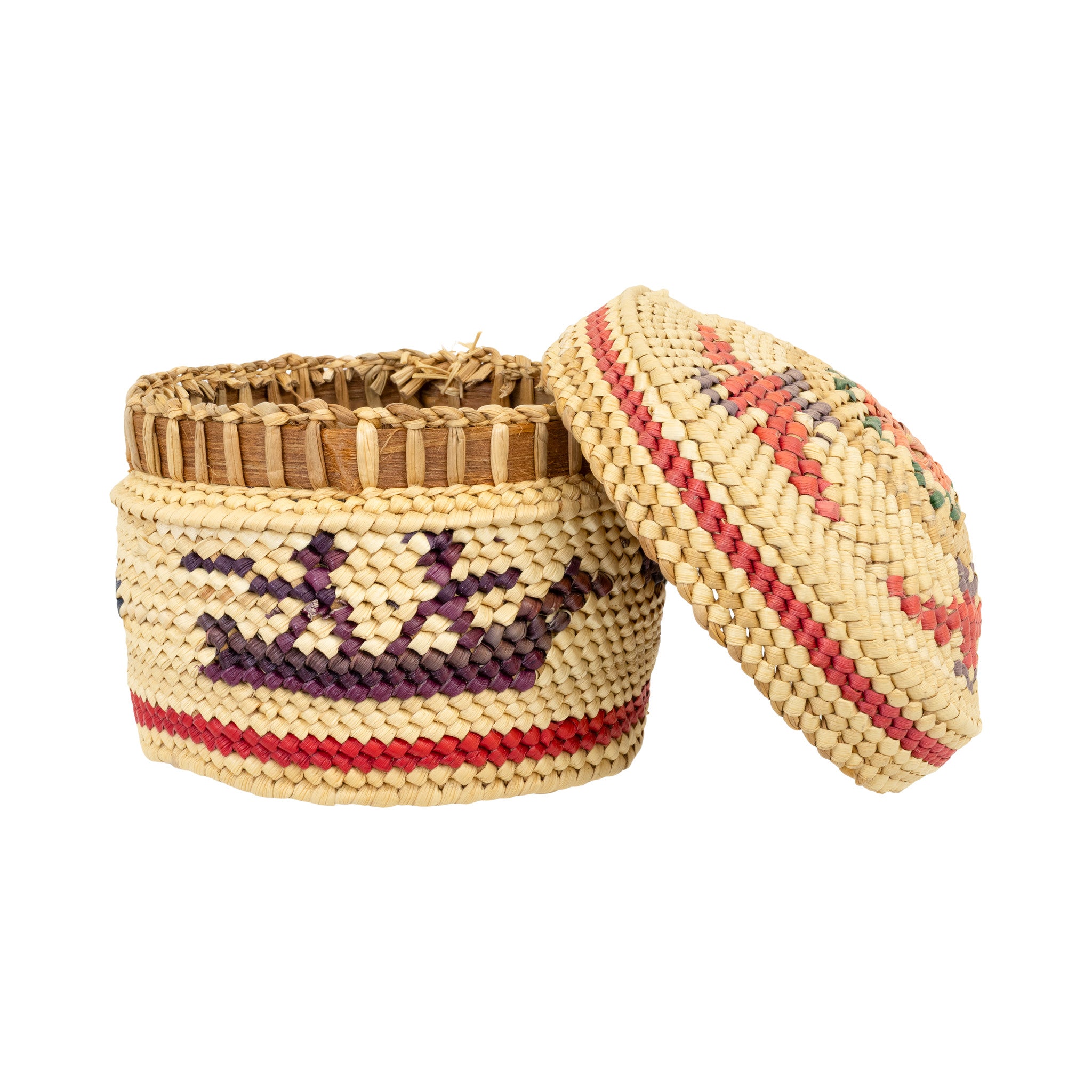 Nootka Lidded Basket