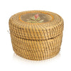 Quilled Birch Bark Basket, Native, Birch Bark, Containers
