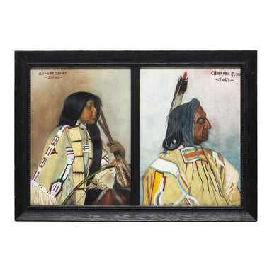 "Chief Red Cloud" by Mary Russell Farro Colton, Fine Art, Painting, Native American