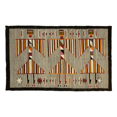 Navajo Pictorial, Native, Weaving, Wall Hanging