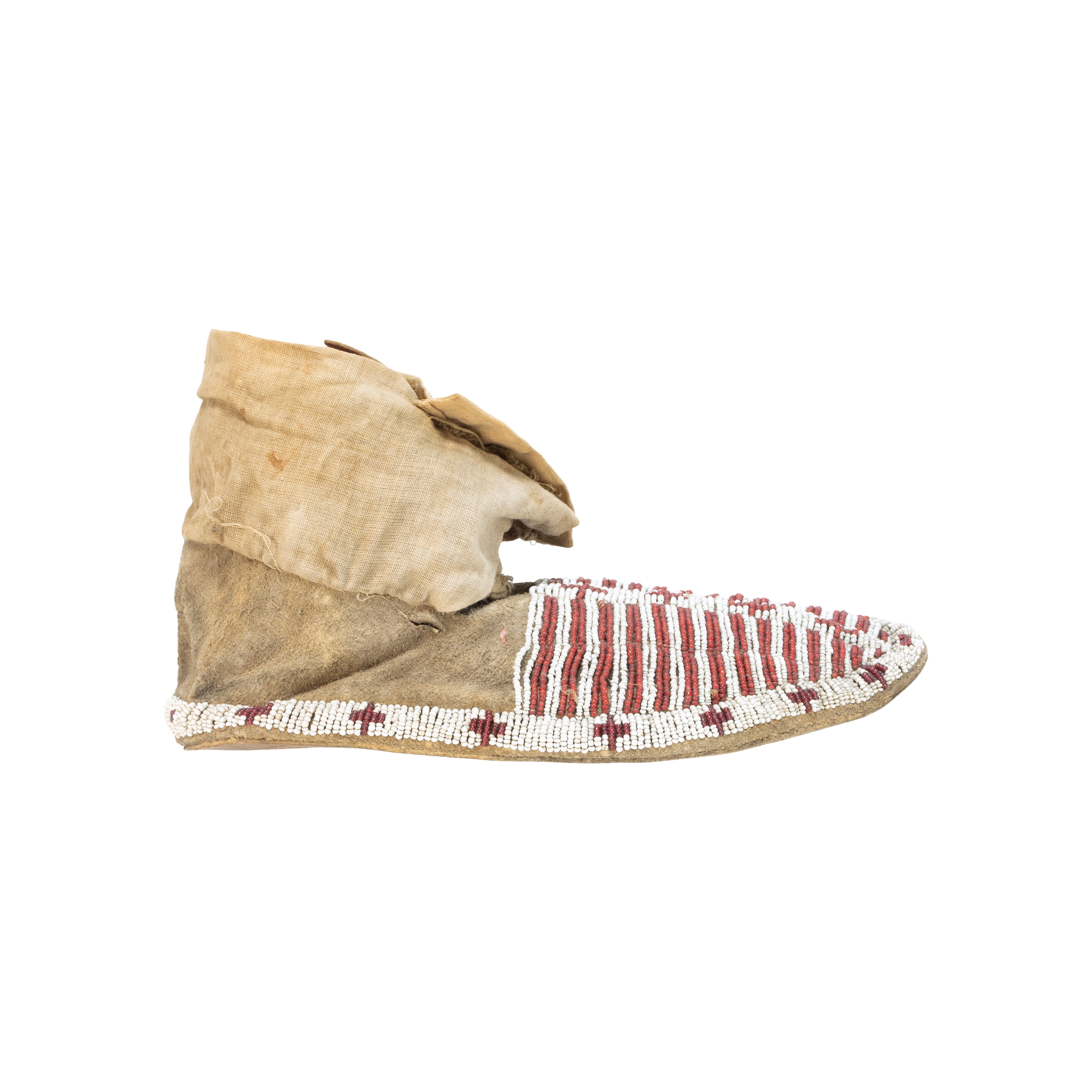 Hidatsa or Arikara Moccasins