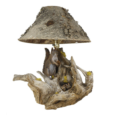 Red Squirrel Table Lamp, Furnishings, Lighting, Table Lamp