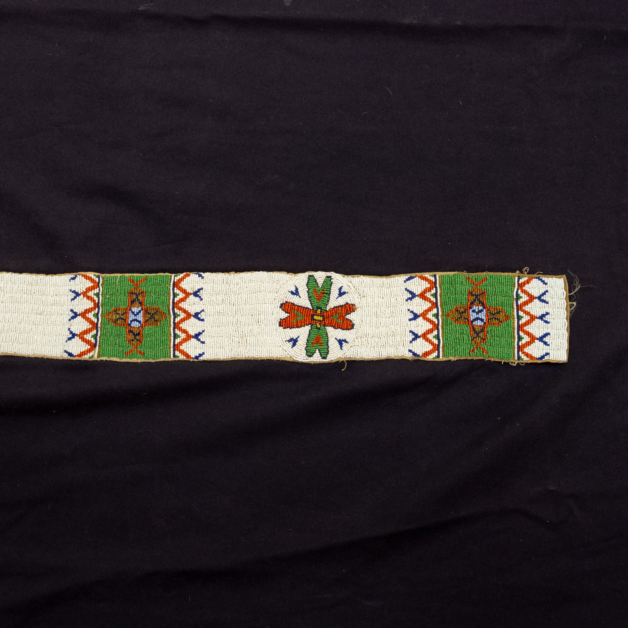 Arapaho Beaded Blanket Strip