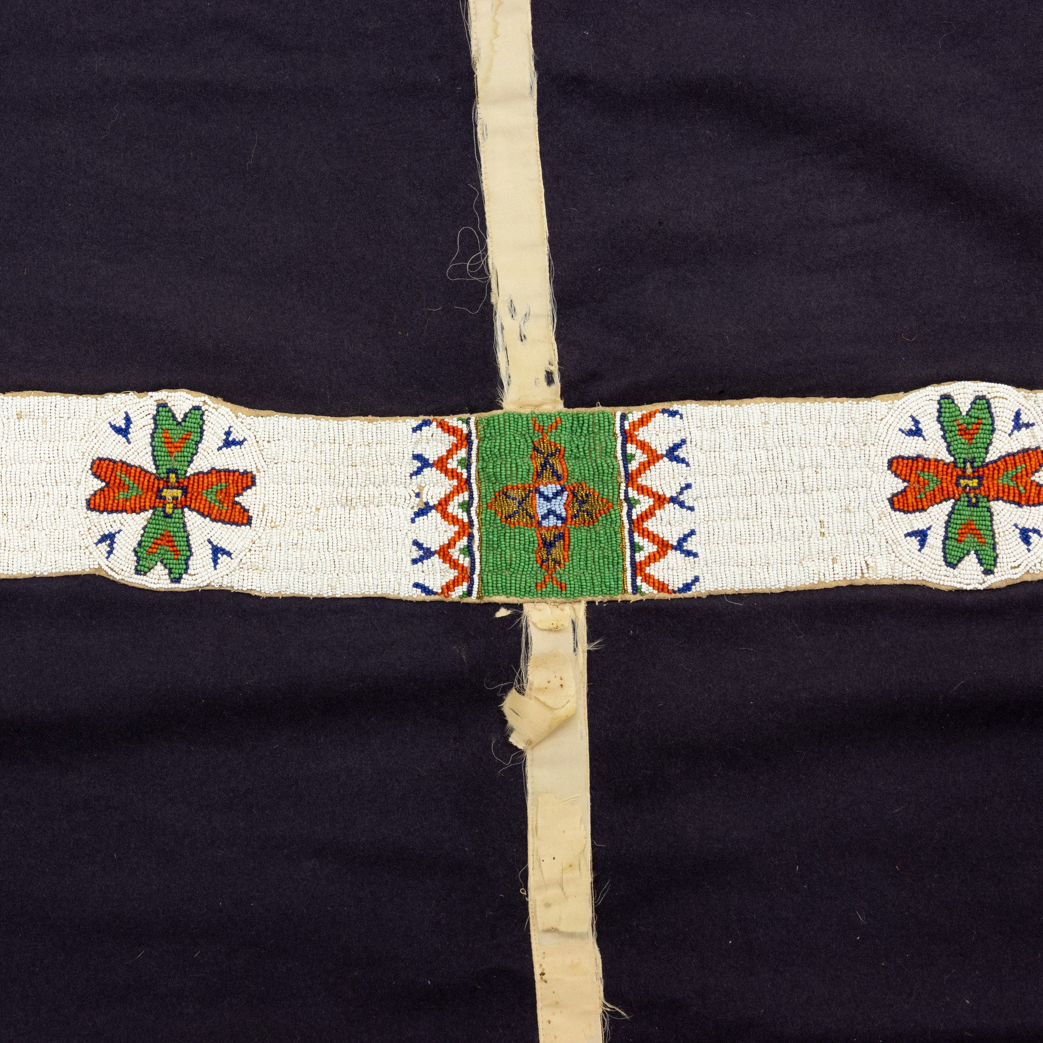 Arapaho Beaded Blanket Strip