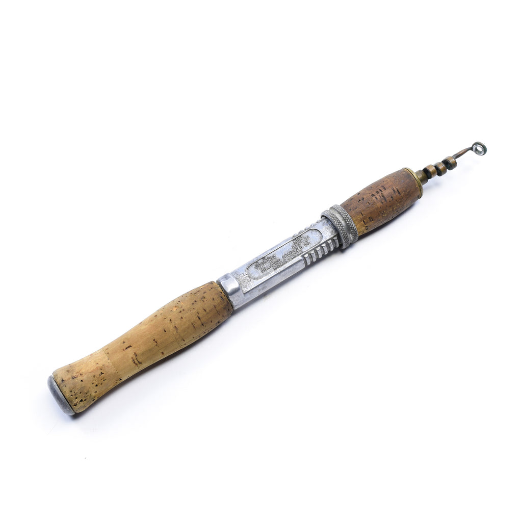 british collapsible fishing rod early 1900s Horton telescopic pole 86 Vintage this rods versatile design allows you to customize your approach to match your target species and fishing conditions Collapsible Fishing Rod Cisco's