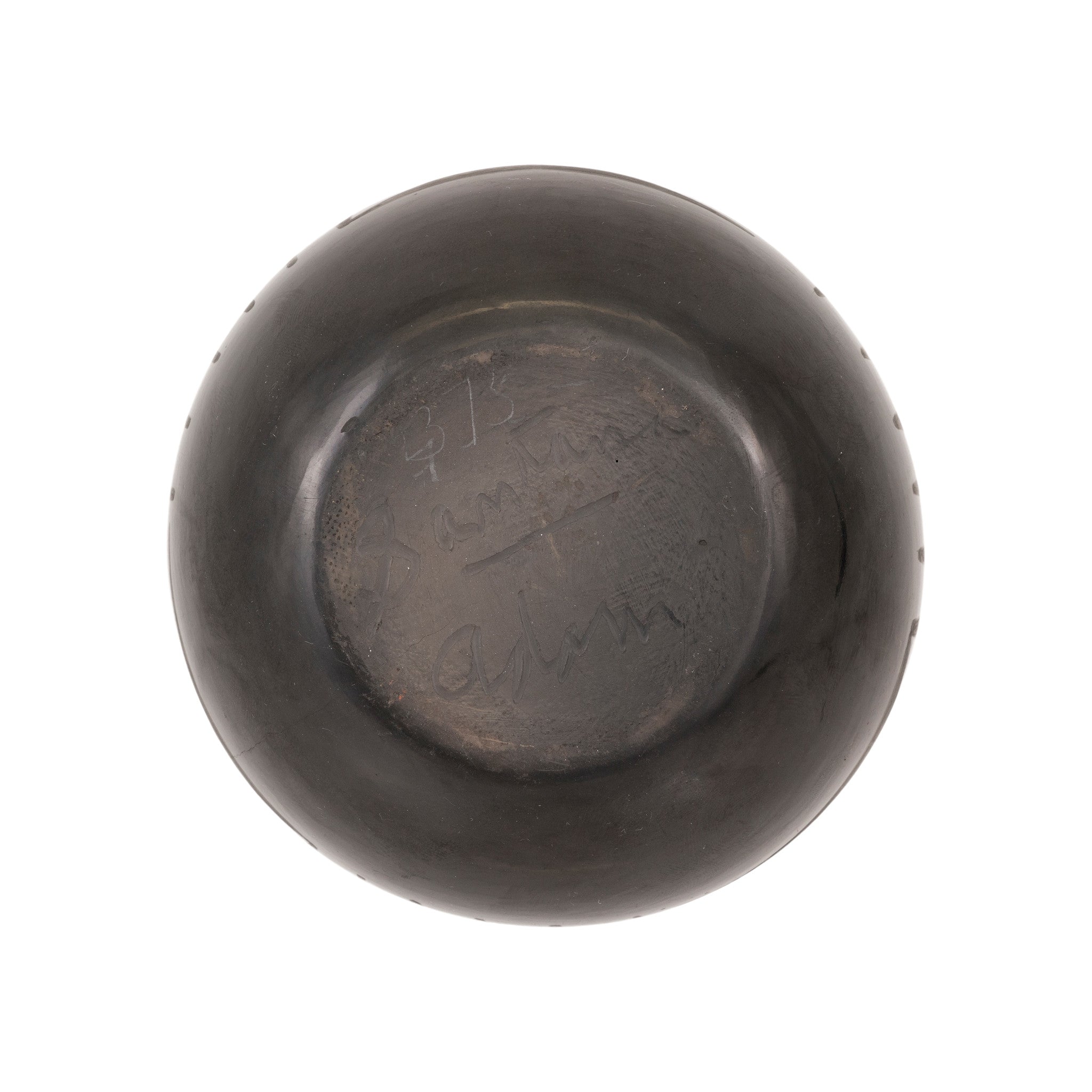 Santana and Adam Martinez Black Ware Bowl