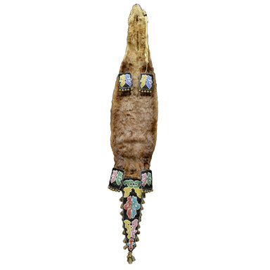 Native American Beaded Otter Bag, Native, Bag, Other