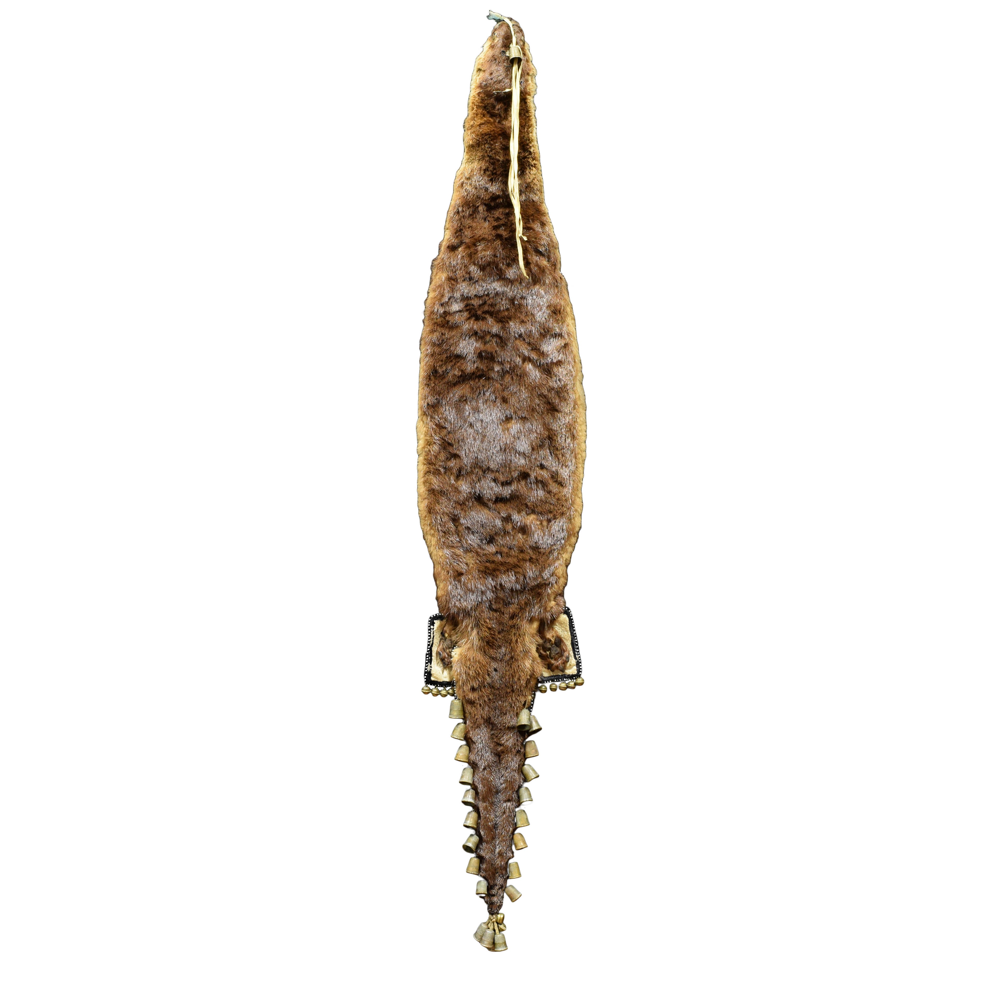 Native American Beaded Otter Bag