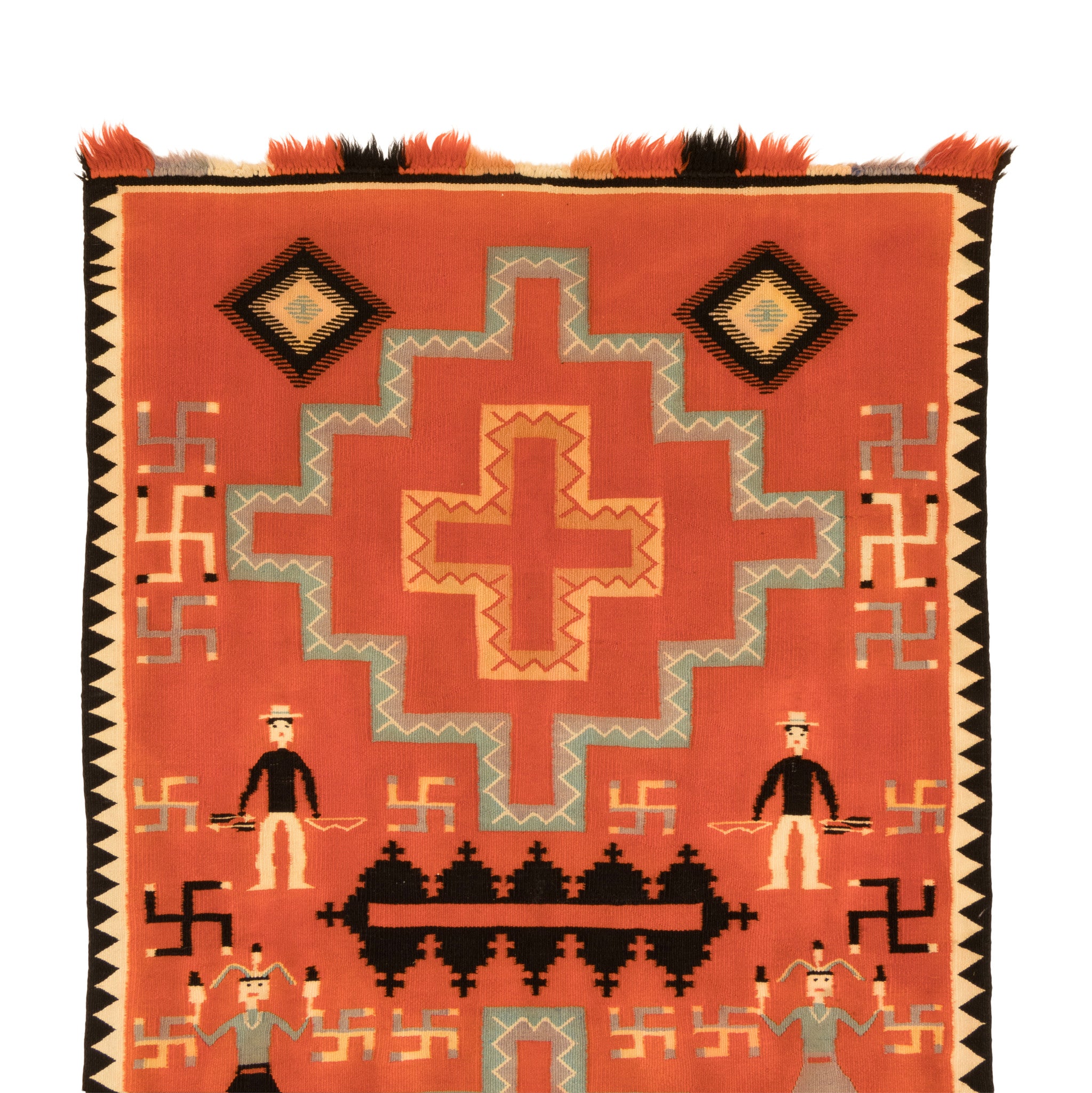 Navajo Germantown Cowboy Pictorial