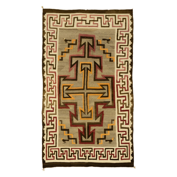 Navajo Crystal Pictorial, Native, Weaving, Wall Hanging