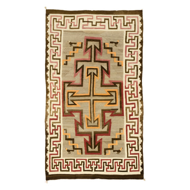 Navajo Crystal Pictorial, Native, Weaving, Wall Hanging