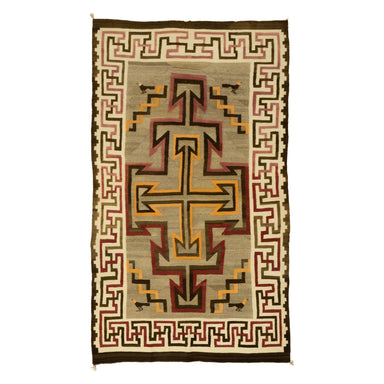 Navajo Crystal Pictorial, Native, Weaving, Wall Hanging