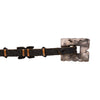 Navajo Concho Belt with "X's"