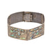 Abalone and Sterling Silver Panel Bracelet, Jewelry, Bracelet, Southwest