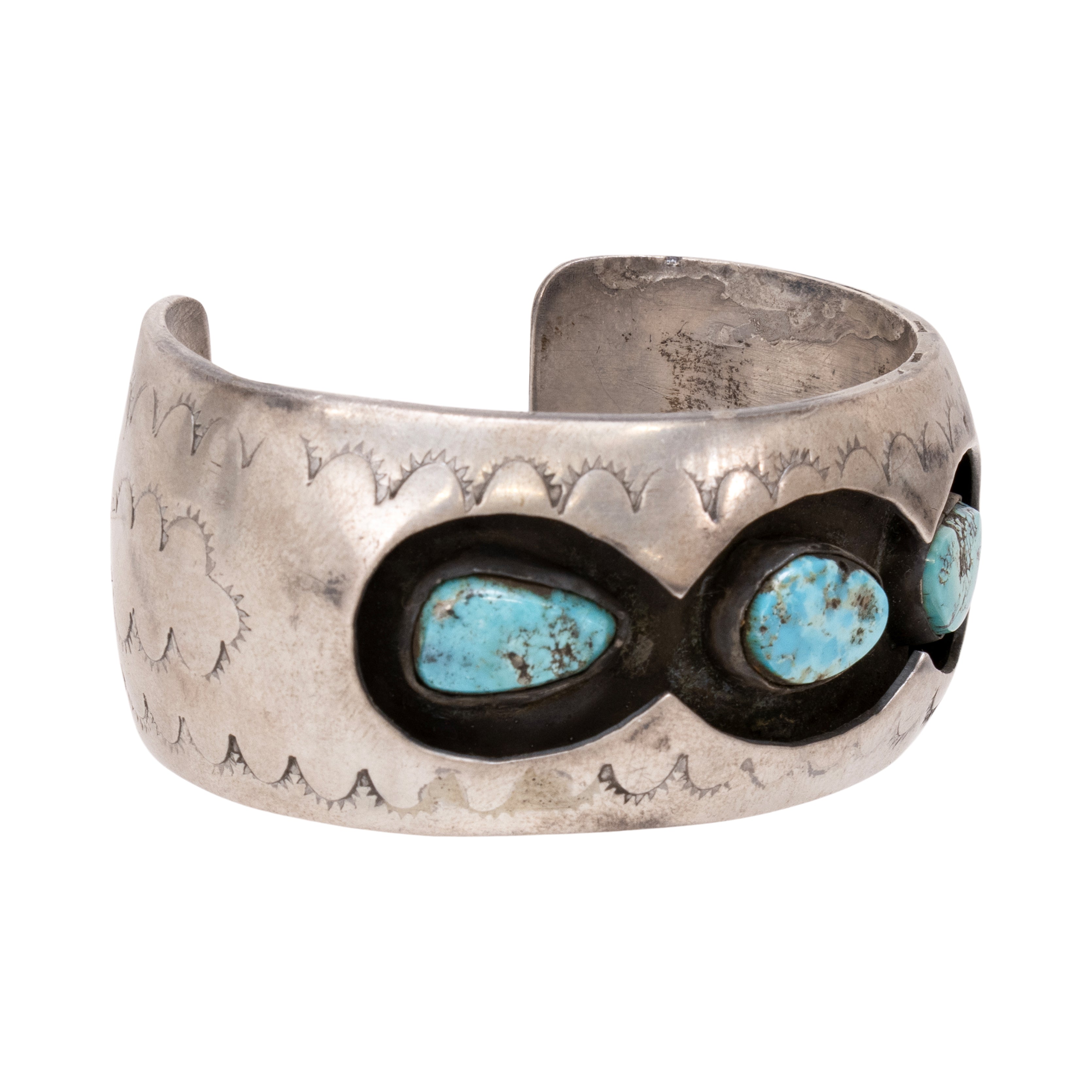 Turquoise and Sterling Bracelet