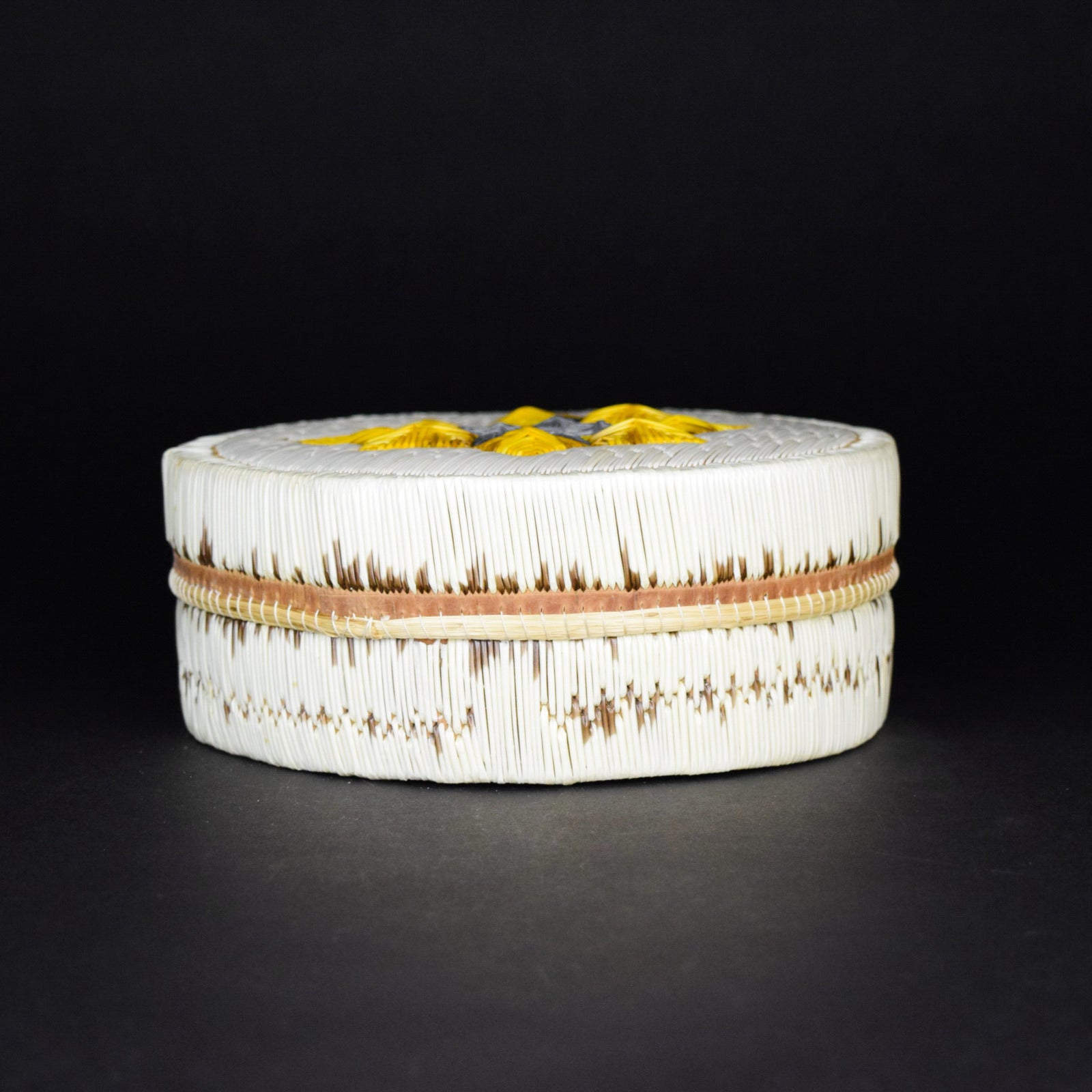 Quilled Birch Bark Box