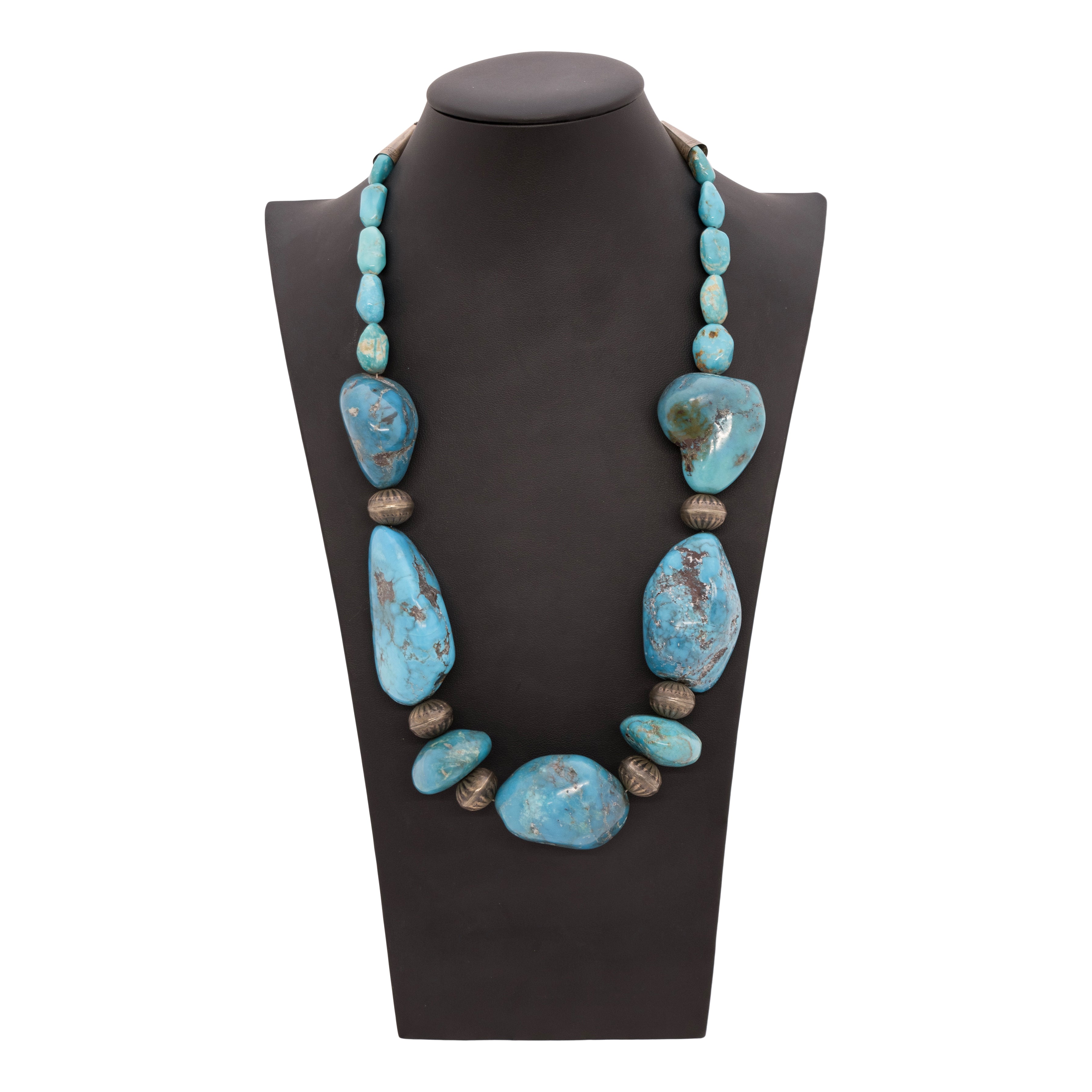 Giant Turquoise Nugget Necklace — Cisco's Gallery