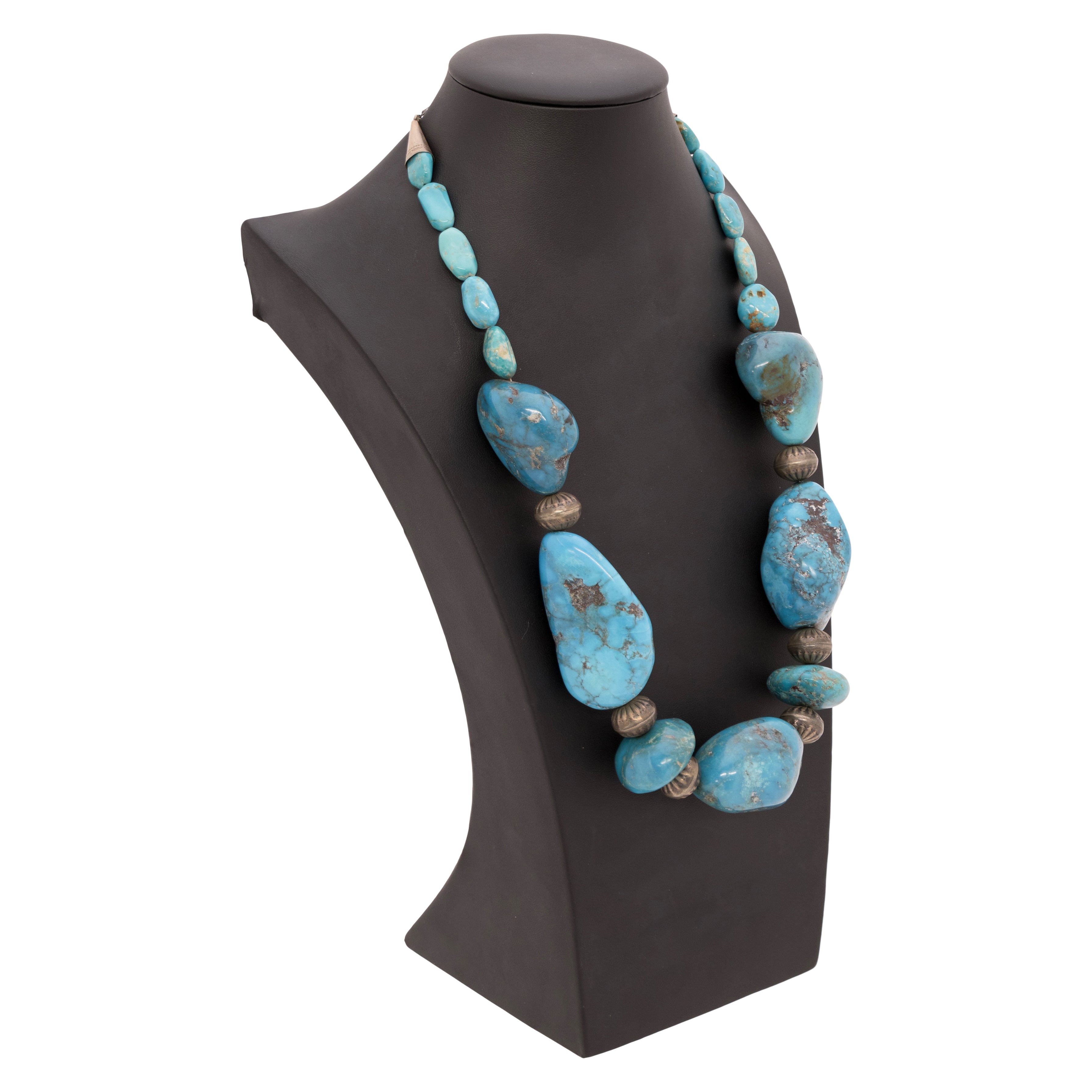 Giant Turquoise Nugget Necklace — Cisco's Gallery