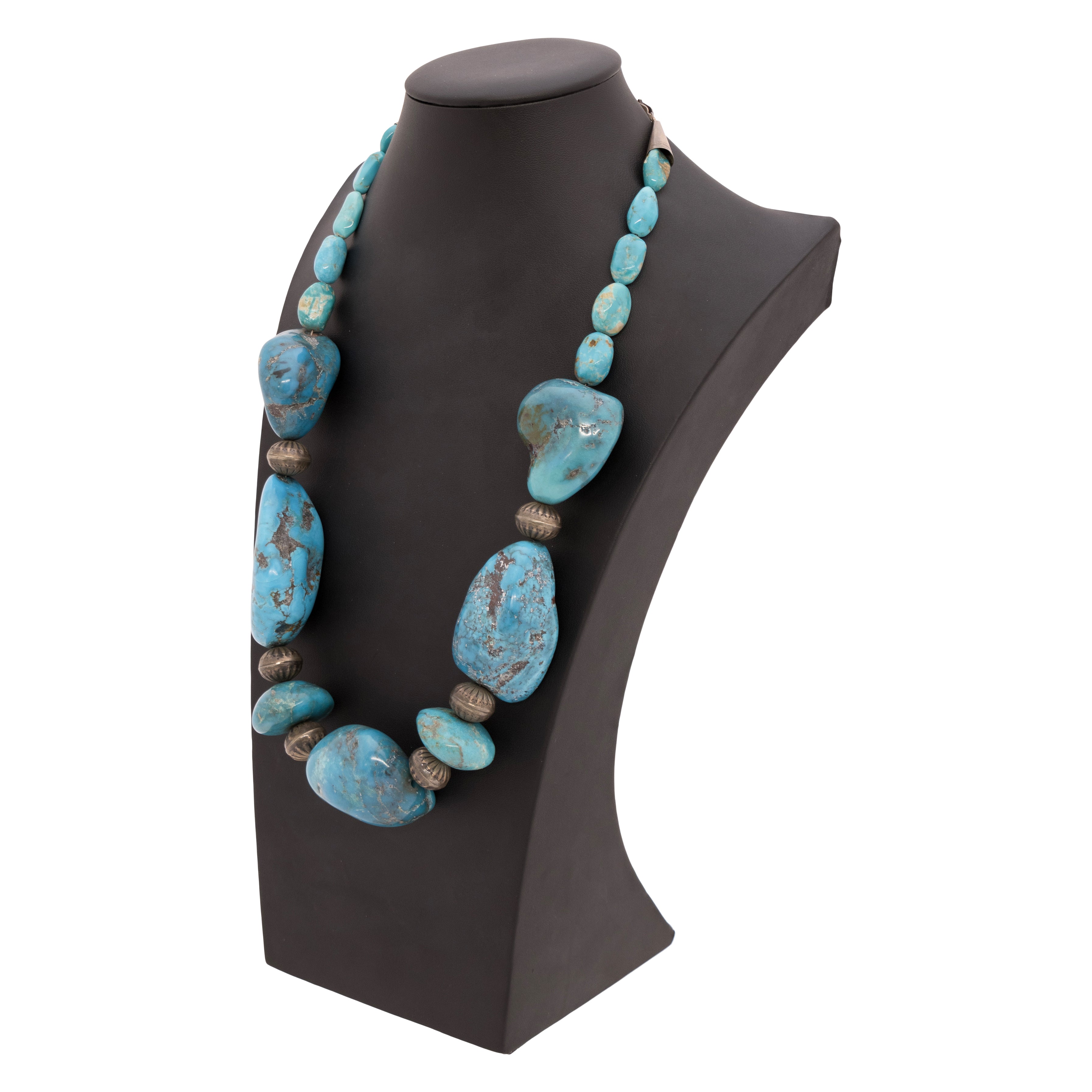 Giant Turquoise Nugget Necklace