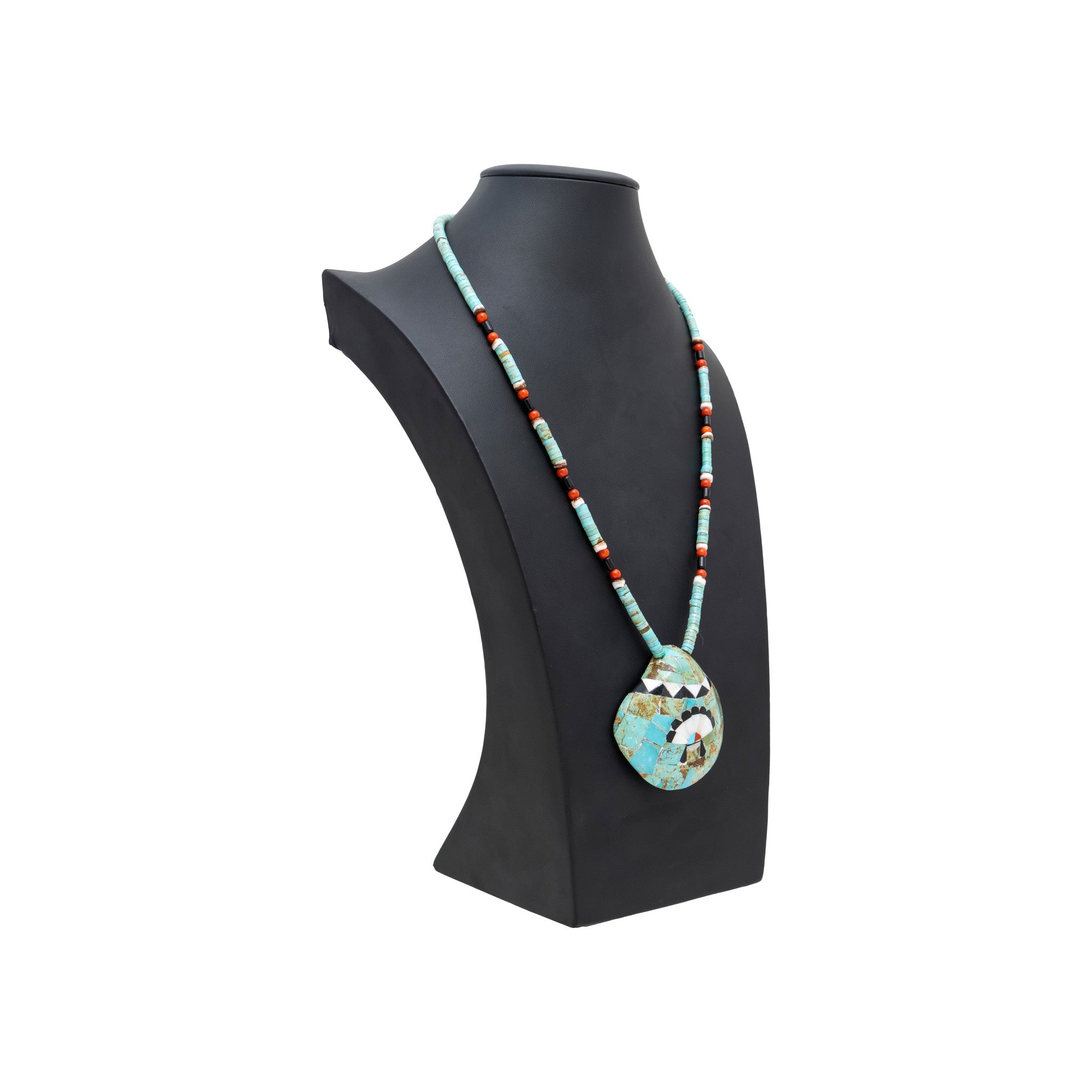 Zuni Turquoise Shell Necklace