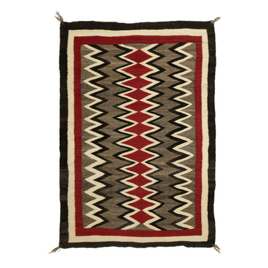 Navajo Ganado, Native, Weaving, Floor Rug
