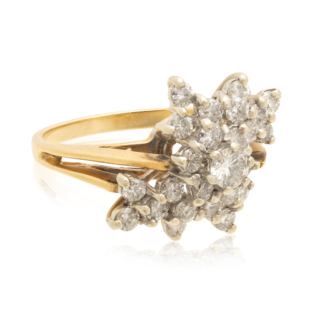 14k Gold Diamond Ring — Cisco's Gallery