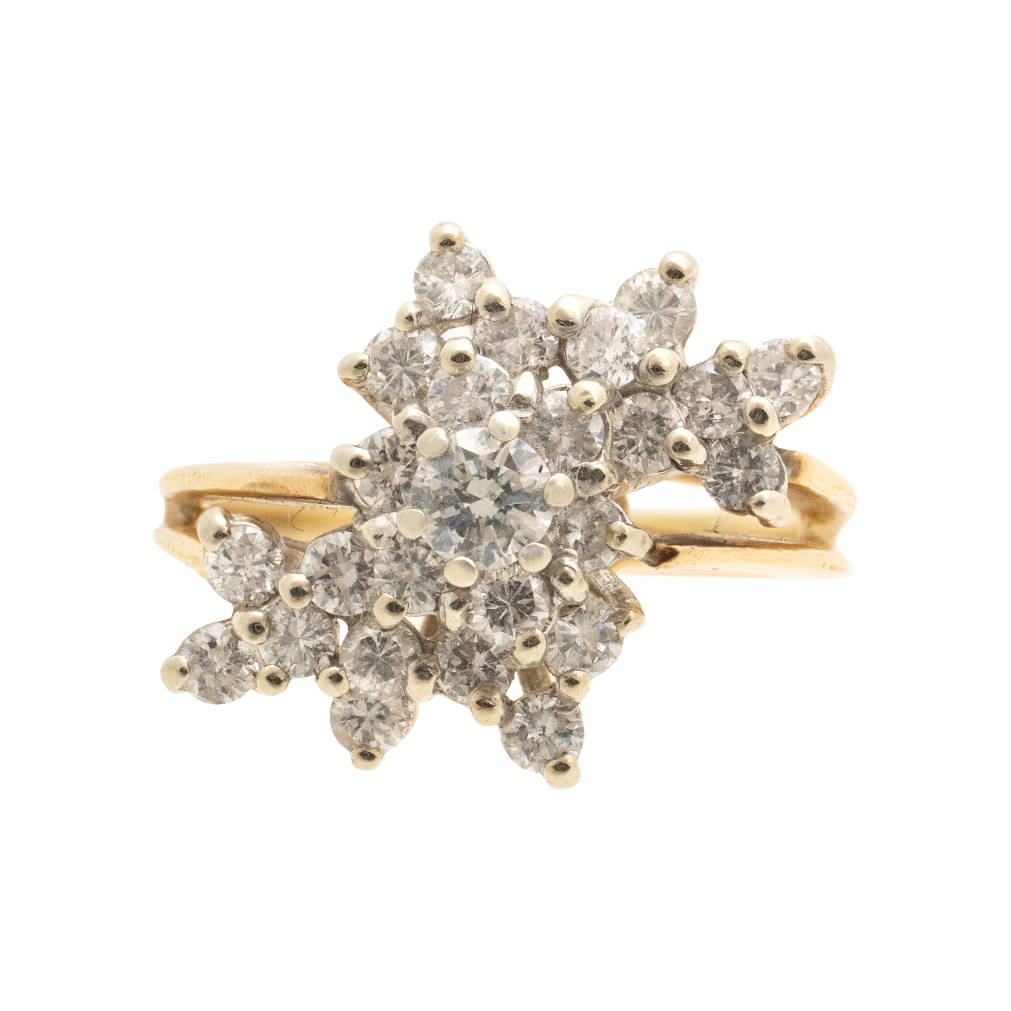 14k Gold Diamond Ring