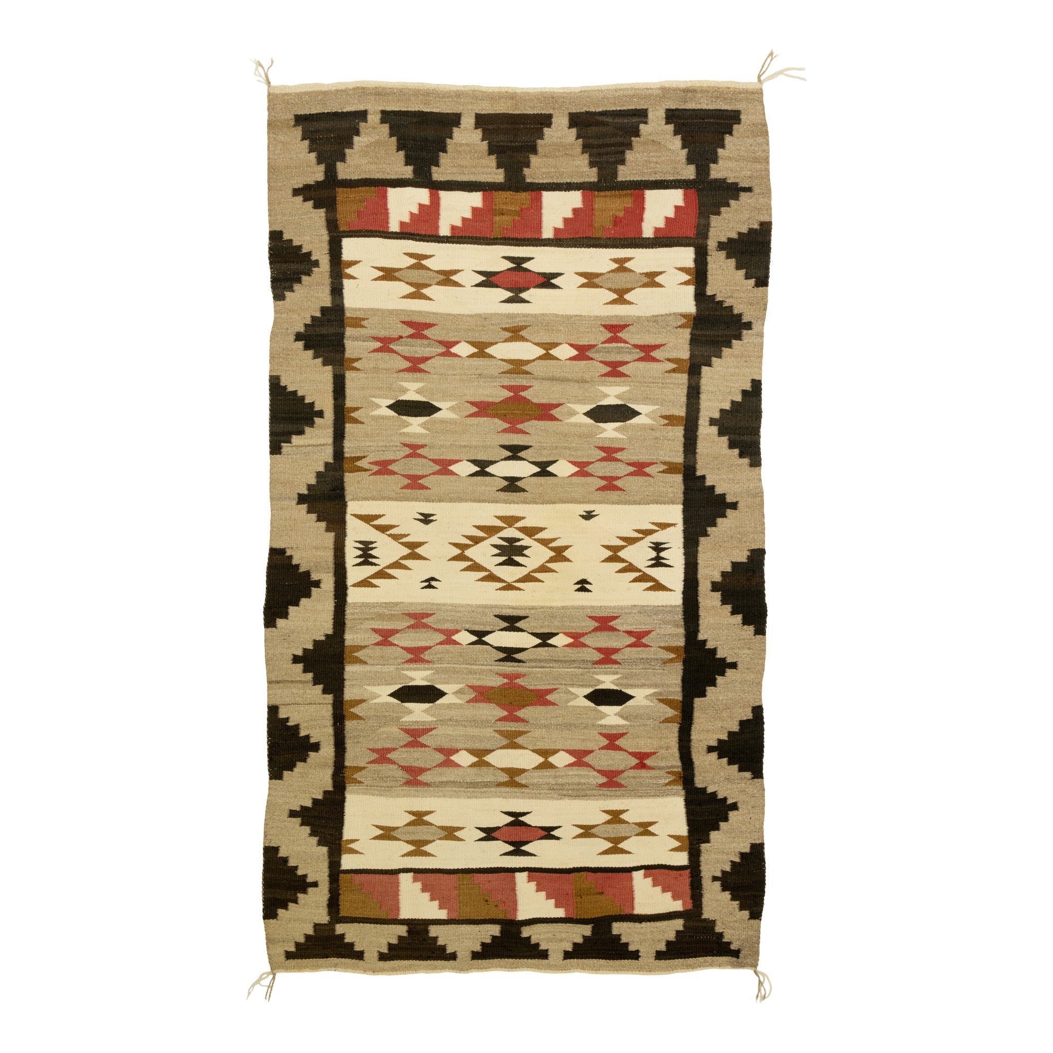 Navajo Red Mesa, Native, Weaving, Floor Rug