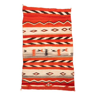 Navajo Ladies Wearing Blanket, Native, Weaving, Blanket