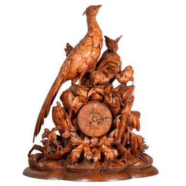 Black Forest Game Bird Clock, Furnishings, Black Forest, Clock