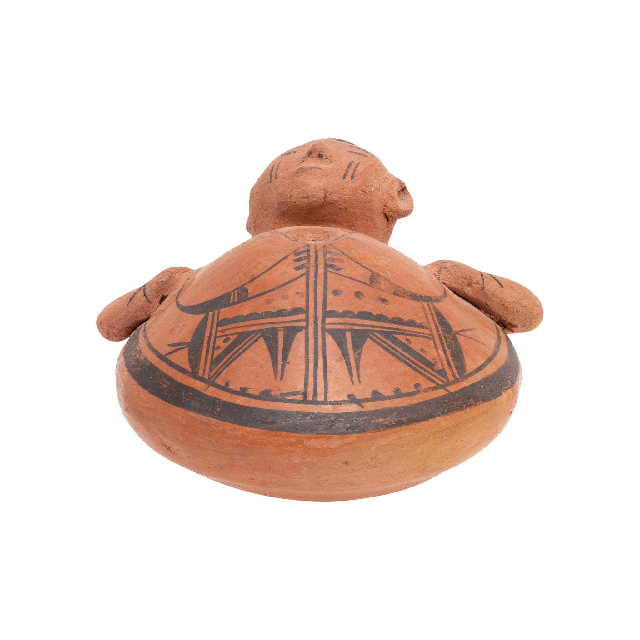 Hopi Pottery Figurative Canteen