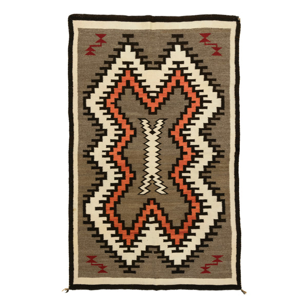 Navajo Ganado Weaving, Native, Weaving, Floor Rug