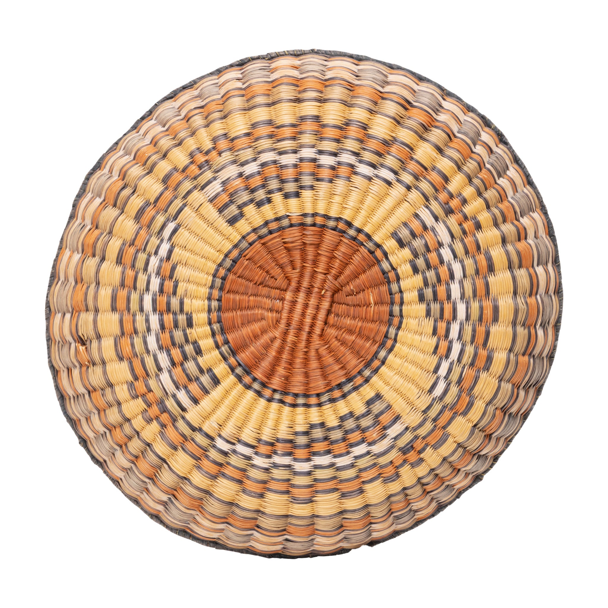 Hopi Wicker Peach Basket