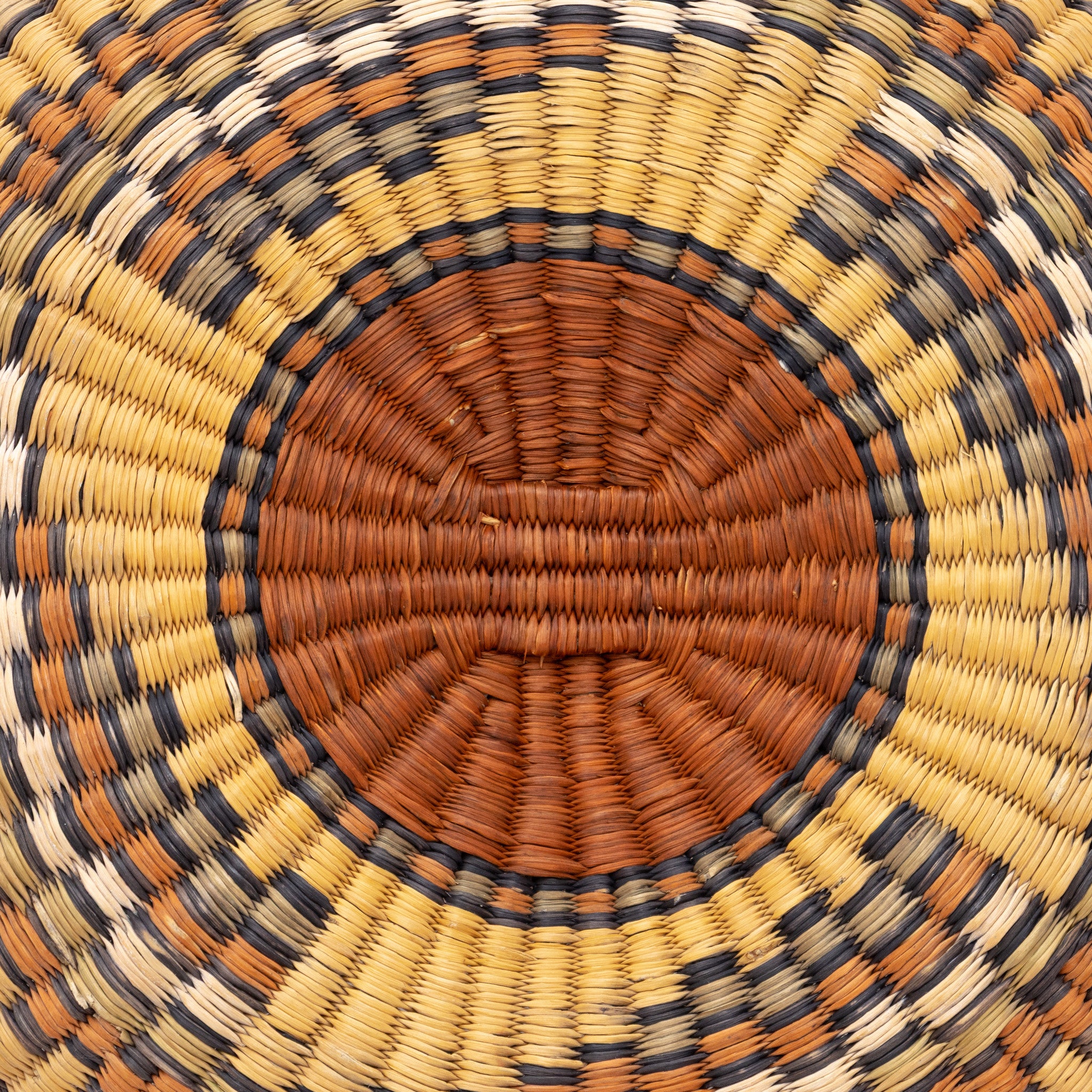 Hopi Wicker Peach Basket