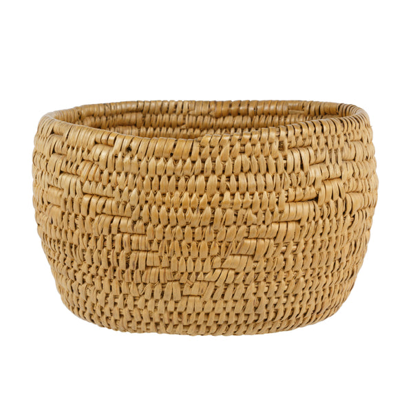 Nez Perce Storage Basket, Native, Basketry, Vertical