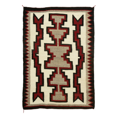 Navajo Storm, Native, Weaving, Floor Rug