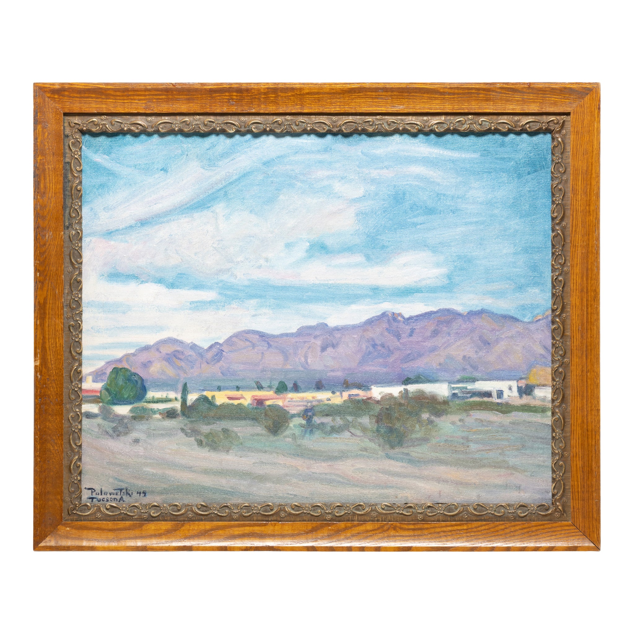 Tucson 1945 by Charles Ezekiel Polowetski