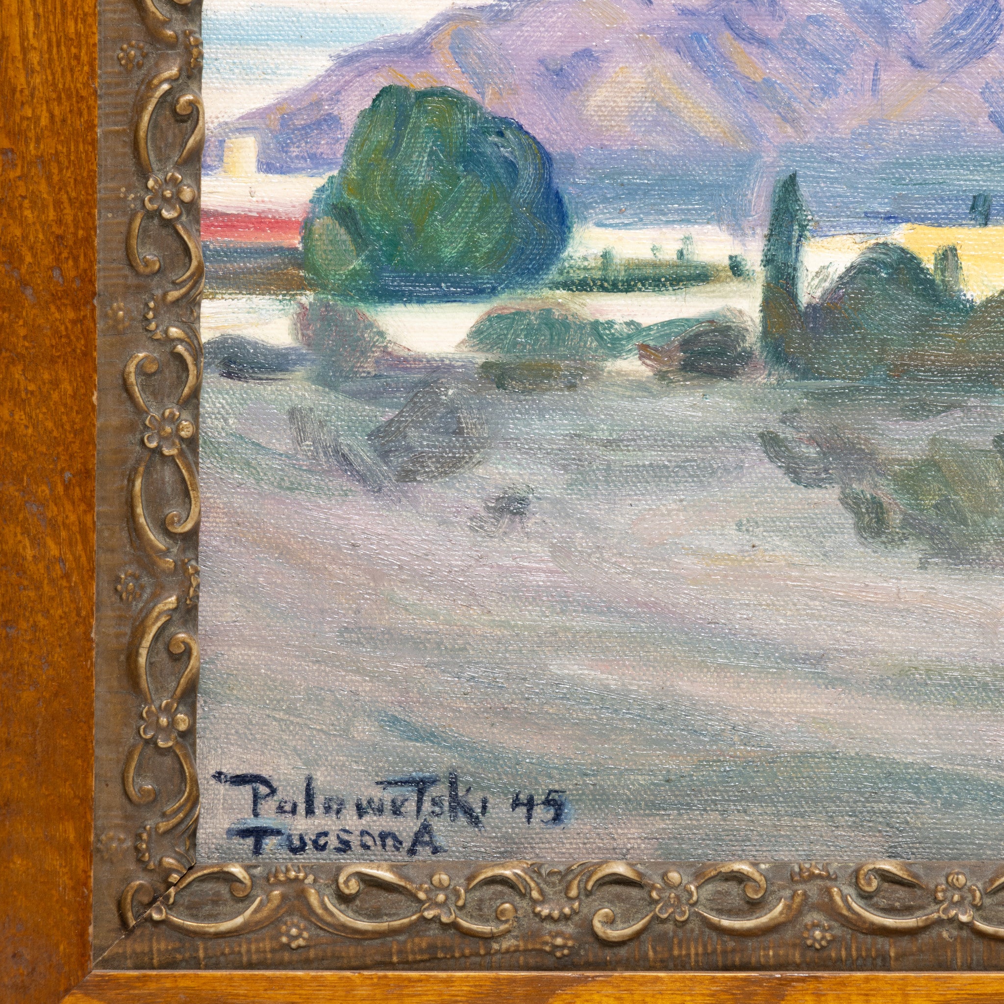 Tucson 1945 by Charles Ezekiel Polowetski