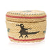 Makah Lidded Basket, Native, Basketry, Vertical