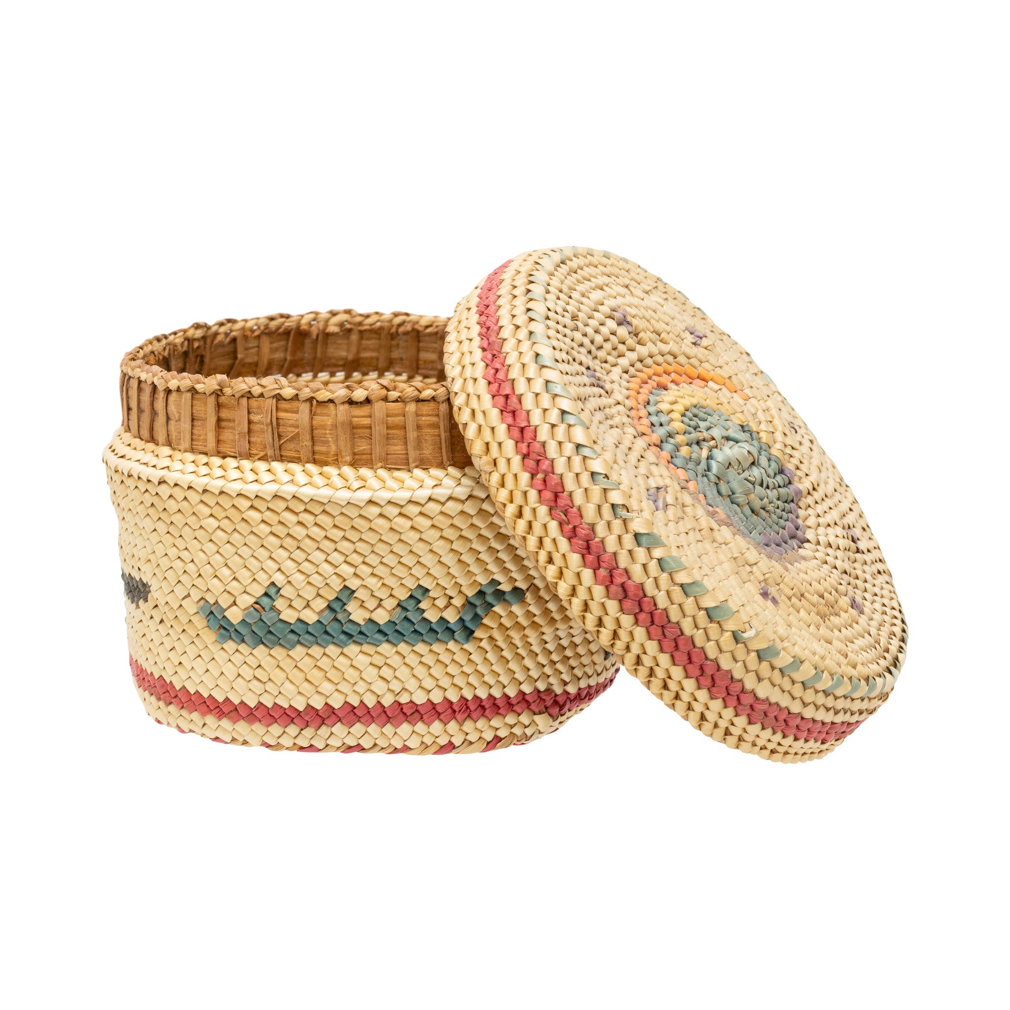 Makah Lidded Basket
