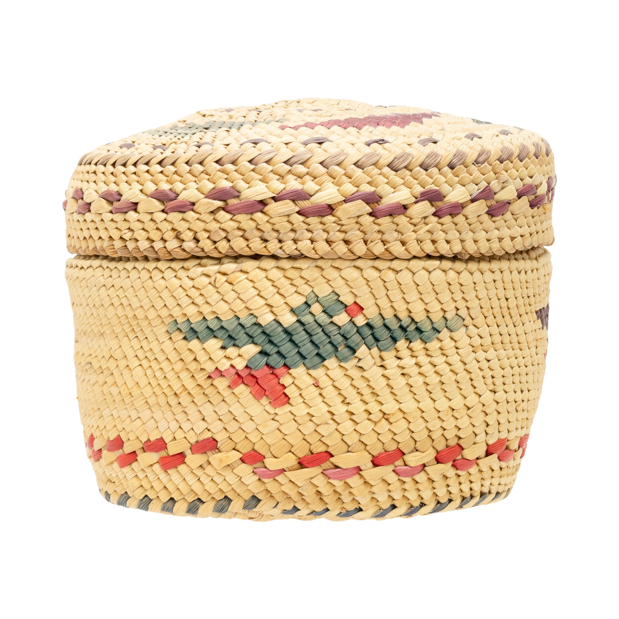 Makah Lidded Basket